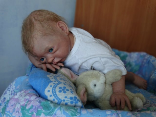 Кукла реборн Марусенька — Куклы Реборн (Reborn): домашние фото (фото 5)