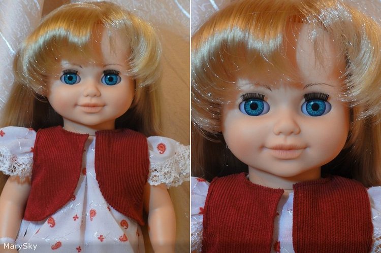 Наши Аннушки от фабрики "Весна". Сравнение с Gotz, Paola Reina, American Girl и фейсинками