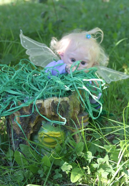 Офелька-стрекоза, куклёныш реборн Элины Кудрявцевой