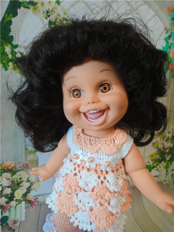 Новый образ Натали — Куклы Galoob Baby Face (Фейсинки): винтаж 90 (фото 3)