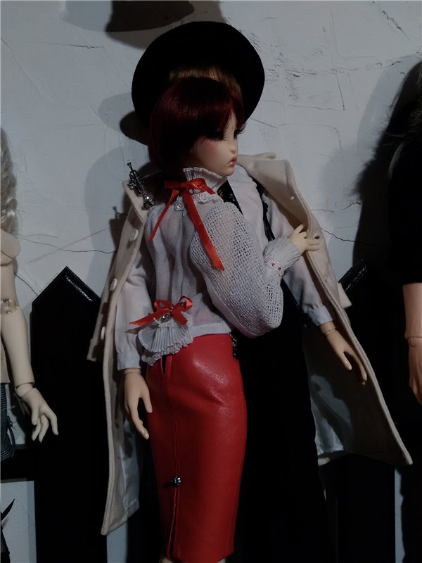 Кожанная юбка для Лиликет