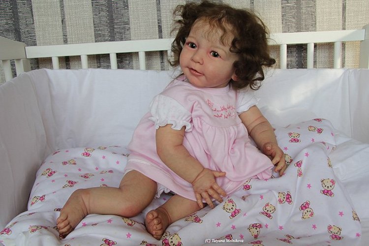 Солнышко мое, кукла реборн Лисонька