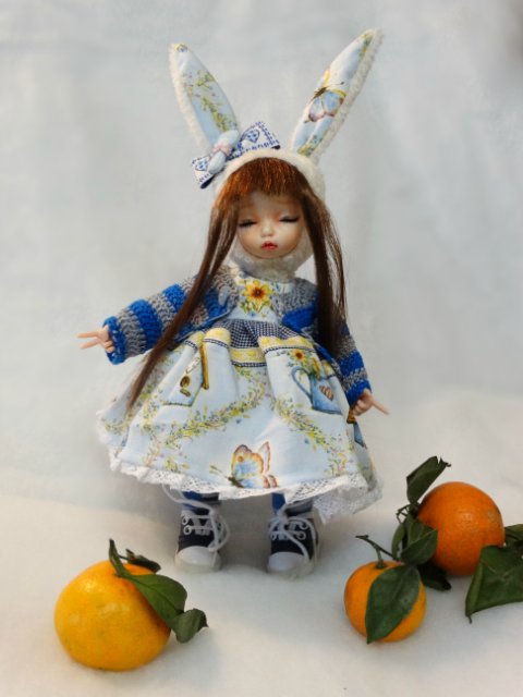 Тедди долл из сплюшки Литлфи (фото 8)