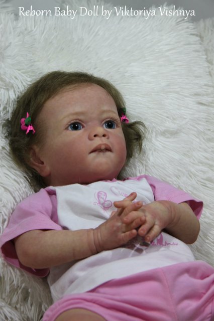 Настенька из сказки Морозко! Куколка реборн Виктории Вишни