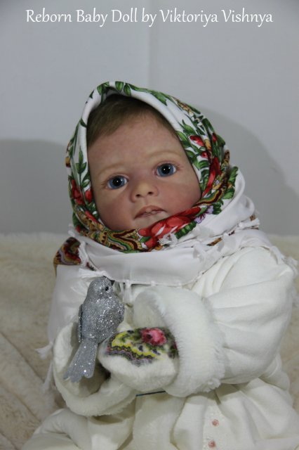 Настенька из сказки Морозко! Куколка реборн Виктории Вишни