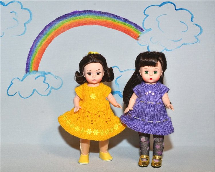 Моя радужная коллекция куколок Мадам Александер