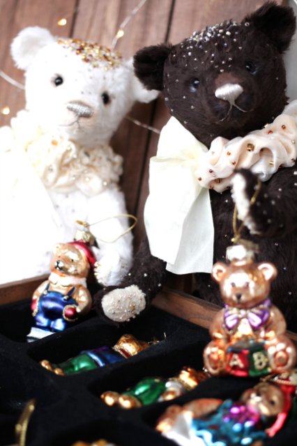 Мишки тедди День и Ночь. Авторские игрушки Татьяны Матляк (фото 10)