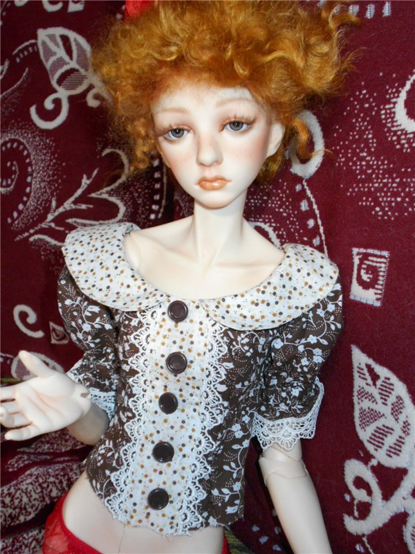 Платье для Стеши — Одежда и обувь для кукол своими руками: фото (фото 8)