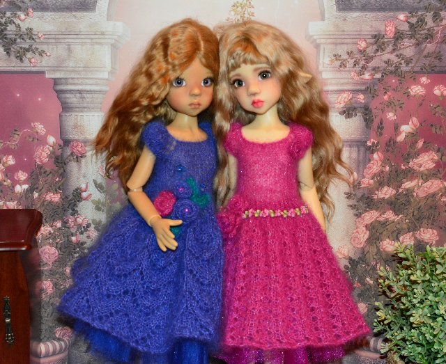 Весеннее настроение. Платья для кукол Kaye Wiggs