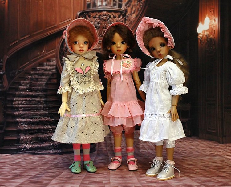 Тёплым весенним вечером | Бэйбики Тёплым весенним вечером — Куклы Kaye Wiggs (Кайе Виггс): авторские BJD (БЖД) (фото 10)