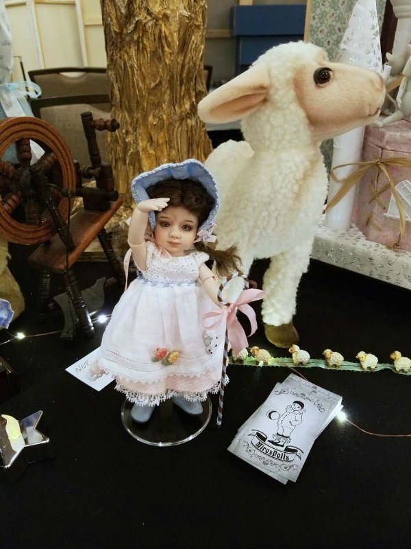 Несколько новых авторских шарнирных кукол