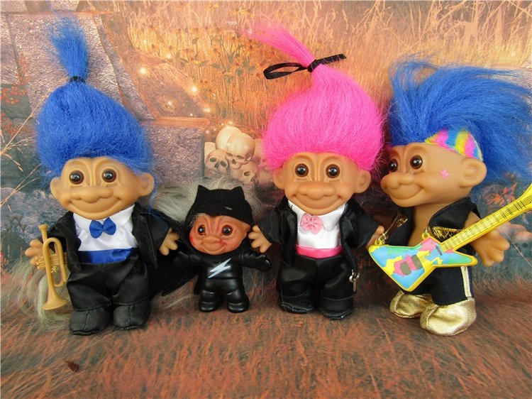 Да здравствуют подарки — Игрушки Тролли (Trolls): винтажные Dam и Russ