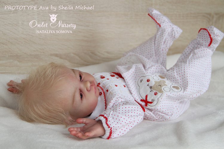 Сильвия - мой прототип Ava от скульптора Sheila Michael. Кукла реборн Наталии Сомовой