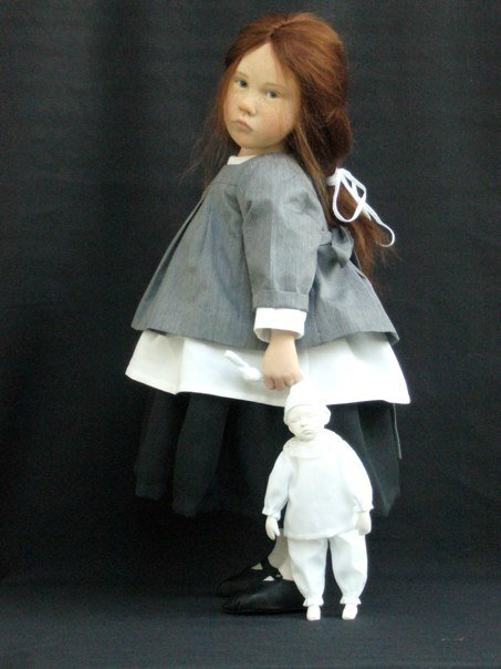 Авторские куклы Лауренс Руе, Laurence Ruet dolls. Творчество талантливого мастера из Франции