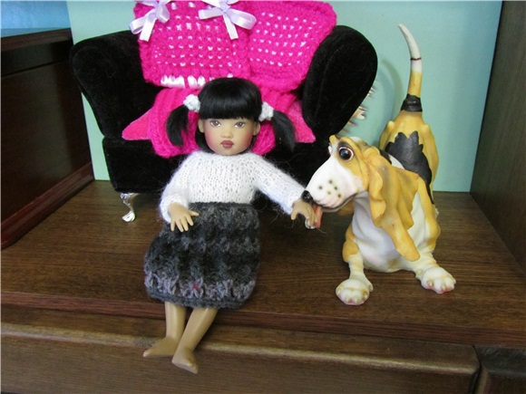 Ричалл,крошка Ри, коллекционная кукла от Helen Kish