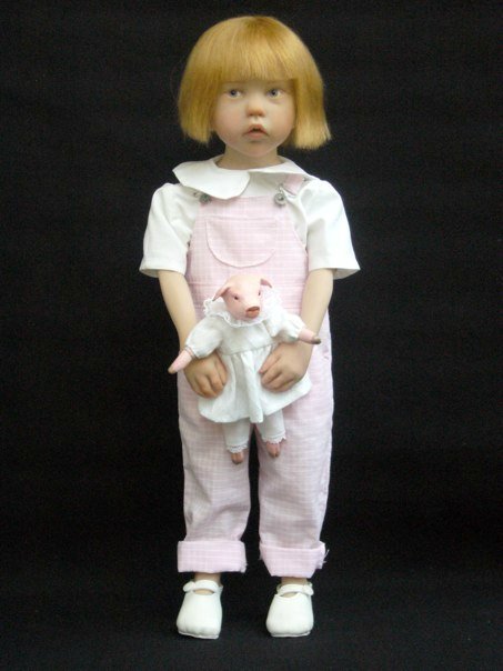 Авторские куклы Лауренс Руе, Laurence Ruet dolls. Творчество талантливого мастера из Франции