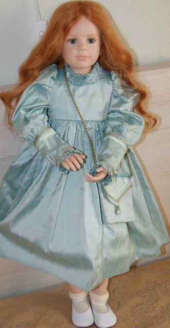 Мари Кристин от Хильдегард Гюнцель для Walterhauser puppenfaktur - зеленоглазое чудо