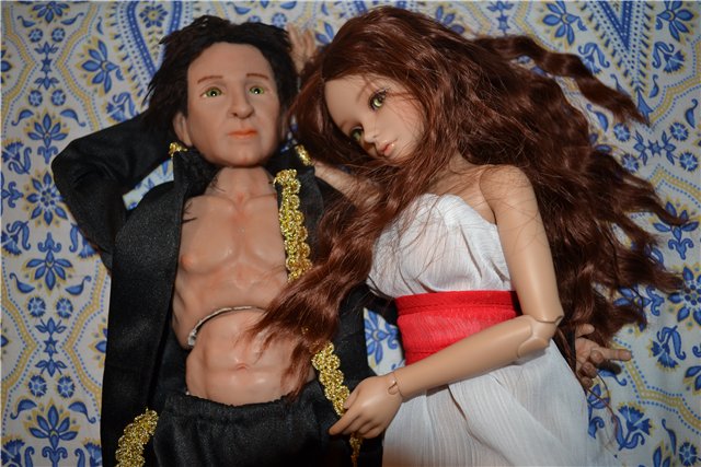 Как Татьяна и Ева примеряют новые платья. Iplehouse BJD Elin