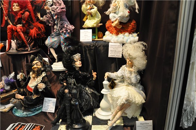 III Международная выставка "Искусство куклы" в Москве, 2012. Продолжение