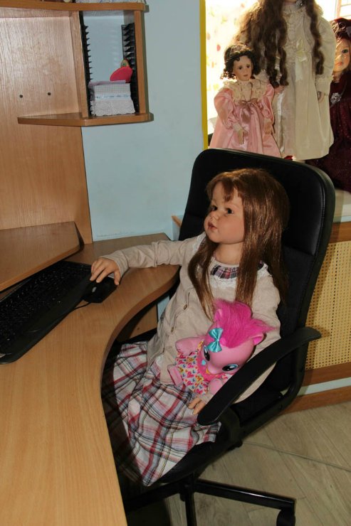 Девочка Эвелина — Куклы Реборн (Reborn): работы мастеров (фото 3)