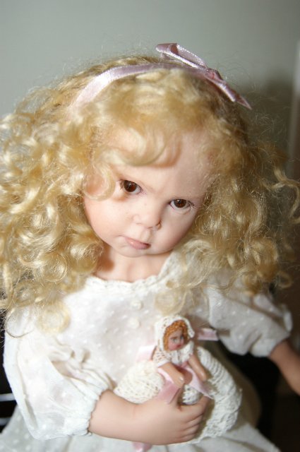 Обиженная Люси - OOAK doll by Jilie Fischer (фото 9)