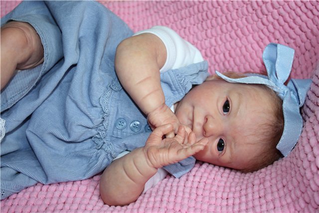 Кукла реборн Рози, маленький комочек счастья