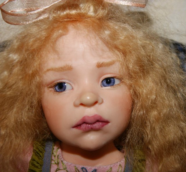 Dale Zentner - OOAK характерная куколка на диванчике (фото 9)