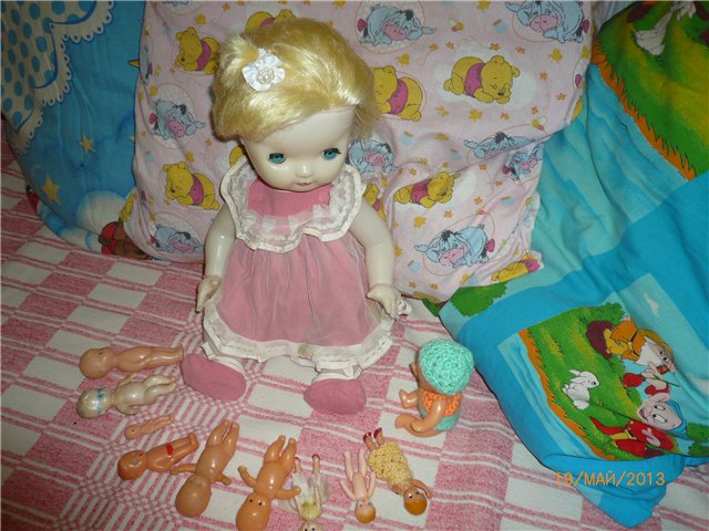 Винтажная Аленка - кукла СССР. Моя покупка с блошки