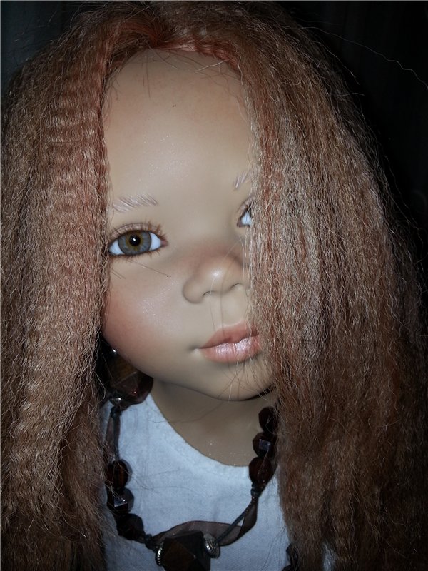 Превращение морской принцессы в обыкновенную девочку! Кукла Annette Himstedt (фото 10)