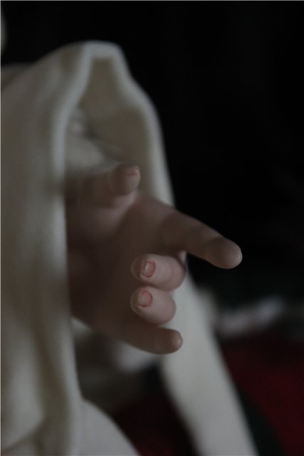 Фарфоровая кукла-снегурочка Офелия (Ophelia) от Ruth Treffeisen. Просто наступила зима