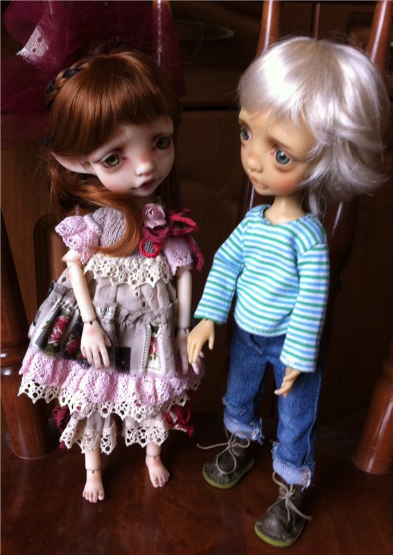 Люк и Лаура (Mystery Human and Mystery Elf by Nefer Kane) (фото 4)