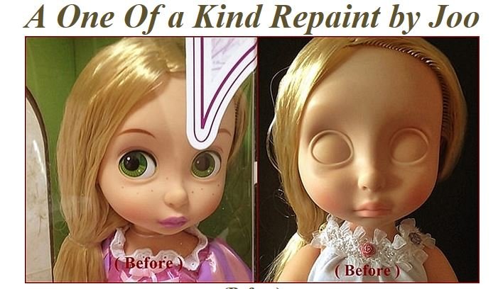 Преображение Рапунцель руками мастера Joo (фото 2)