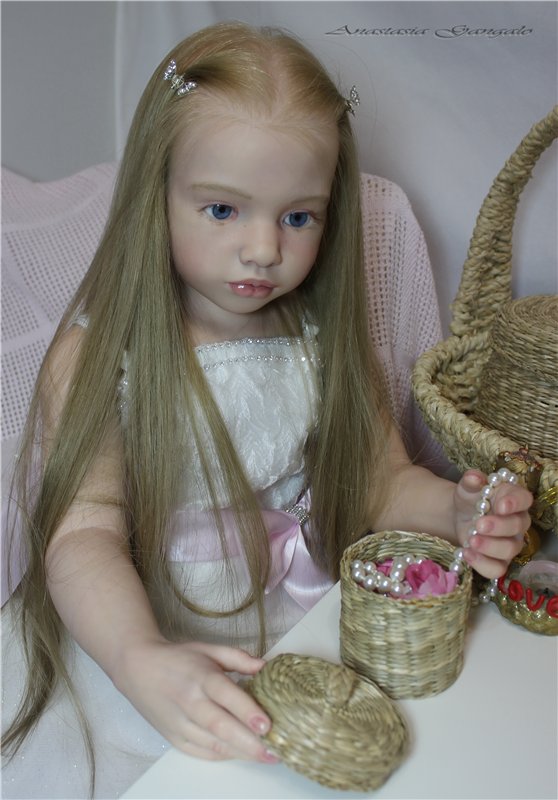 Ангелов много ни бывает. Ангелина. Кукла реборн Анастасии Гангало