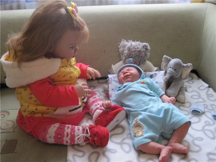 Арианна. Кукла реборн Светланы Преображенской | Бэйбики Арианна. Кукла реборн Светланы Преображенской (фото 7)