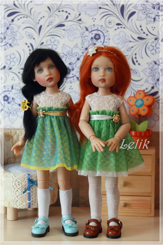 Уютные кресла и новые платья для моих любимиц Бетти и Оливки