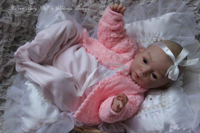 Аделиночка... Куколка реборн Виктории Вишни