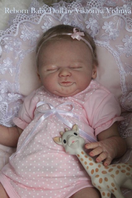 Крохотулька Angeli от Elisa Marx. Куколка реборн Виктории Вишни