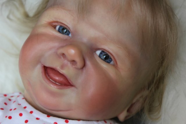 Томочка! Кукла реборн на основе молда Tommy by Sandy Faber