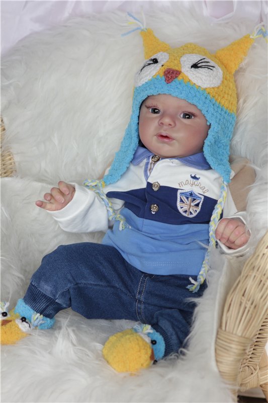 Коленька - кукла реборн Ковылиных Светланы и Эдуарда