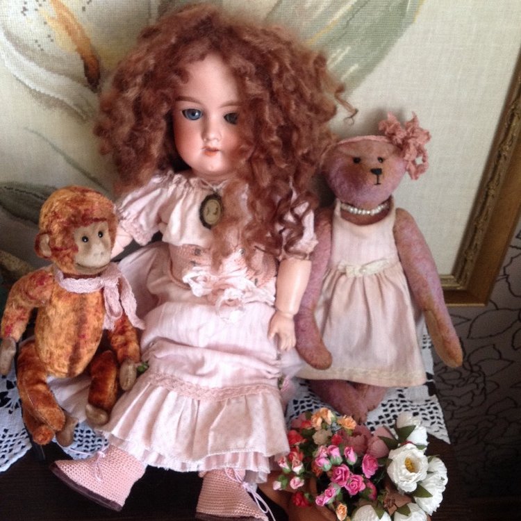 Мои первые антикварки Анна и София (фото 8)