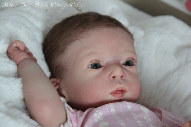Аделиночка 2... Куколка реборн Виктории Вишни (фото 5)