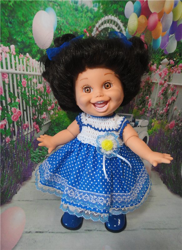 Новый образ Натали — Куклы Galoob Baby Face (Фейсинки): винтаж 90 (фото 6)