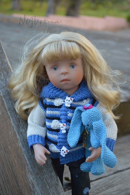 Прогулка с Жозефиной. Кукла minouche от Kathe Kruse (фото 7)