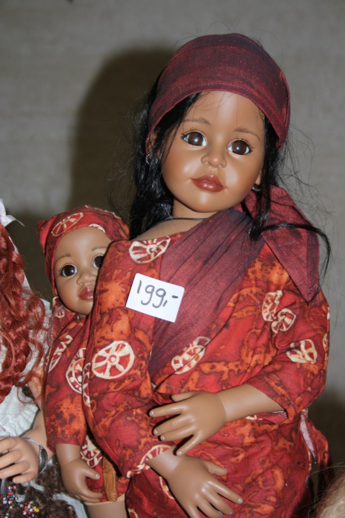 Выставка кукол, мишек тедди, кукольных домиков и миниатюры в Den Bosch (Нидерланды) 24-25 октября 2015 год. Часть вторая