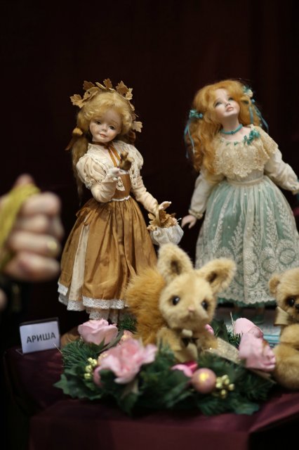 Великолепие выставки "Искусство Куклы" 11 декабря 2015 г