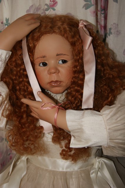 Красавица Теодора от немецкой художницы Marie Mischell, Marie Mischell puppencollection