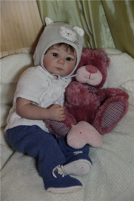 Дениска, кукла реборн из молда Marley от Ann Timmerman