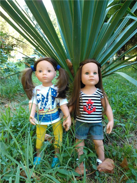 "Морская прогулка" - костюмы для девочек и мальчиков Готц и не только