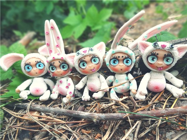 Игрушки для кукол. Лучи добра от Милы. Зверята в лесу (фото 2)