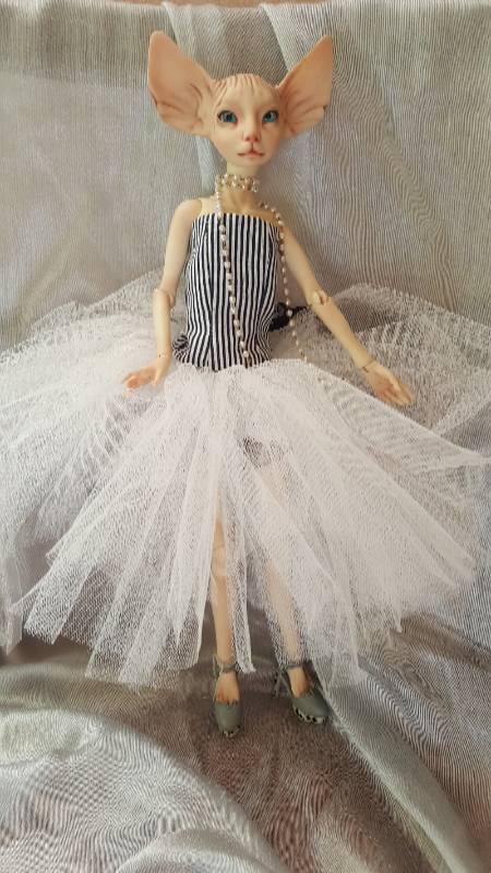 В черно-белых тонах — Авторские куклы BJD (БЖД) у нас дома: фото (фото 5)